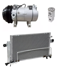 2001 Mazda Miata SE Convertible 2-Door 1.8L Compressor and Condenser Kit (GH325-A-K3)