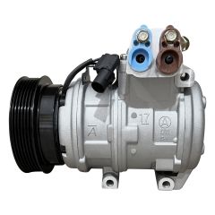 2009 Hyundai Tucson GL 2.7L A/C Compressor and Clutch (IH374)