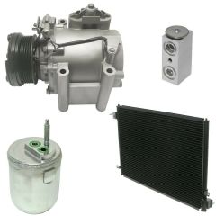 2002 Jaguar S-Type Base 3.0L Compressor and Condenser Kit (KT A005A)