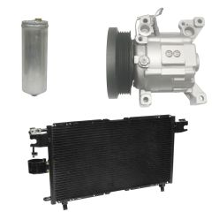 1999 Isuzu Rodeo S 3.2L Compressor and Condenser Kit (KT A011A-N)
