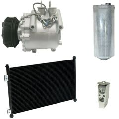 2001 Honda Civic GX 1.7L Compressor and Condenser Kit (KT A012A)