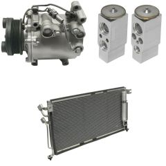 2006 Mitsubishi Lancer SE 2.0L Compressor and Condenser Kit (KT A023B)
