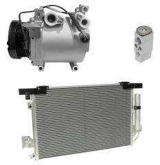 2007 Mitsubishi Lancer LS 2.0L Compressor and Condenser Kit (KT A023D-N)