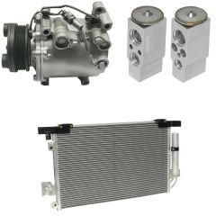 2007 Mitsubishi Lancer ES 2.0L Compressor and Condenser Kit (KT A023D)