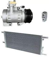 2017 Ford F-350 Super Duty XLT 6.7L Compressor and Condenser Kit (KT A042A-N)