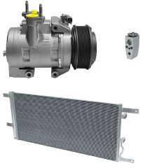 2017 Ford F-350 Super Duty Platinum 6.7L Compressor and Condenser Kit (KT A042A)