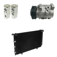 2006 Toyota Camry Base 2.4L Compressor and Condenser Kit (KT A046A)