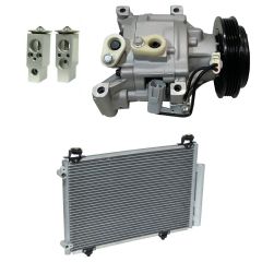 2005 Toyota Echo Base 1.5L Compressor and Condenser Kit (KT A063B-N)