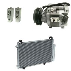 2005 Toyota Echo Base 1.5L Compressor and Condenser Kit (KT A063B)