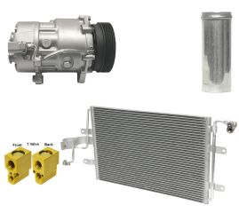 2000 Volkswagen Jetta GLX 2.8L Compressor and Condenser Kit (KT A064A)