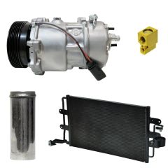 2001 Volkswagen Beetle GL 2.0L Compressor and Condenser Kit (KT A066B-N)