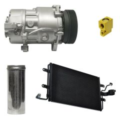 2003 Volkswagen Beetle GLS Edicion especial 2.0L Compressor and Condenser Kit (KT A066D)