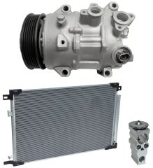 2021 Toyota Camry SE Nightshade 2.5L Compressor and Condenser Kit (KT A067A)