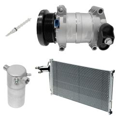 1998 Oldsmobile Bravada Base 4.3L Compressor and Condenser Kit (KT AA05A-N)