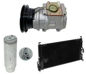 1994 Mitsubishi Eclipse GS 1.8L Compressor and Condenser Kit (KT AA41A-N)