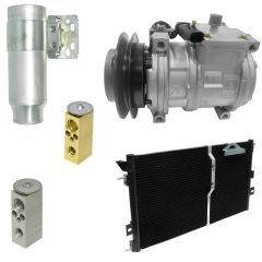 1997 Plymouth Voyager Base 3.0L Compressor and Condenser Kit (KT AA53A-N)