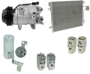 2014 Chrysler Town & Country 30th Anniversary Edition 3.6L Compressor and Condenser Kit (KT AA60A-N)