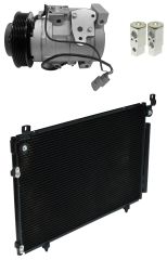 2007 Toyota Highlander Limited 3.3L Compressor and Condenser Kit (KT AA77D-N)