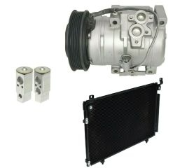 2007 Toyota Highlander Limited 3.3L Compressor and Condenser Kit (KT AA77D)