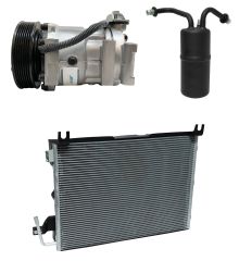 2002 Dodge Ram 3500 Base 5.9L Compressor and Condenser Kit (KT AA88A-N)