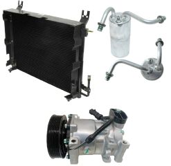 2000 Dodge Ram 1500 Custom 5.2L Compressor and Condenser Kit (KT AA95A-N)