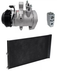 2013 Ford F-150 FX2 5.0L Compressor and Condenser Kit (KT AB01A-N)
