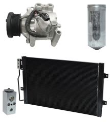 2003 Dodge Ram 3500 Van Base 5.2L Compressor and Condenser Kit (KT AB05A)