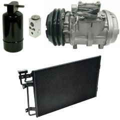 1990 Dodge B250 Base 3.9L Compressor and Condenser Kit (KT AB33A)