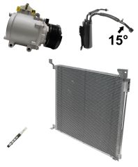 2007 Ford E-350 Super Duty Base 6.0L Compressor and Condenser Kit (KT AB50A-N)