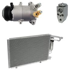 2014 Ford Fiesta Titanium 1.6L Compressor and Condenser Kit (KT AB62B)