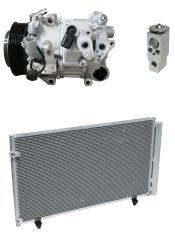 2012 Toyota Sienna Base 2.7L Compressor and Condenser Kit (KT AB71A-N)
