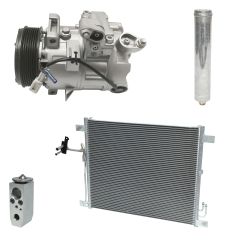 2009 Infiniti EX35 Base 3.5L Compressor and Condenser Kit (KT AB91A)