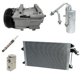 1998 Ford Windstar GL 3.8L Compressor and Condenser Kit (KT AB93A-N)
