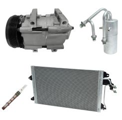 1995 Ford Windstar GL Plus 3.8L Compressor and Condenser Kit (KT AB96A-N)