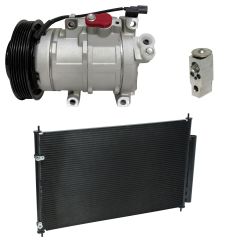 2010 Acura ZDX Base 3.7L Compressor and Condenser Kit (KT AB98A-N)