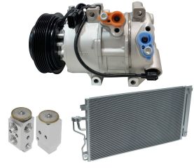 2014 Hyundai Tucson Limited 2.4L Compressor and Condenser Kit (KT AC01A-N)