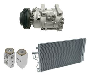 2014 Hyundai Tucson Limited 2.4L Compressor and Condenser Kit (KT AC01A)
