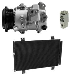 2009 Toyota Highlander Base 2.7L Compressor and Condenser Kit (KT AC04A-N)