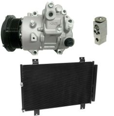 2010 Toyota Highlander Base 2.7L Compressor and Condenser Kit (KT AC04A)