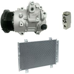 2013 Toyota Highlander Base 2.7L Compressor and Condenser Kit (KT AC04B)