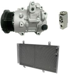2009 Toyota Venza Base 2.7L Compressor and Condenser Kit (KT AC04D-N)
