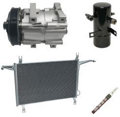 1996 Ford F-150 Special 4.9L Compressor and Condenser Kit (KT AC13A)