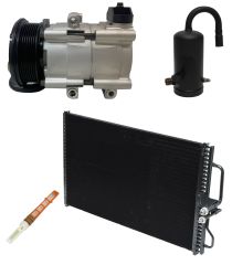 1991 Lincoln Town Car Cartier 4.6L Compressor and Condenser Kit (KT AC20A-N)