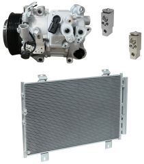 2012 Toyota Highlander Sport Premium 3.5L Compressor and Condenser Kit (KT AC24A-N)