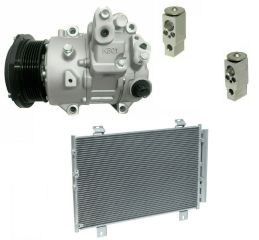 2013 Toyota Highlander Base 2.7L Compressor and Condenser Kit (KT AC25B)