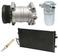 2003 GMC Safari SLE 4.3L Compressor and Condenser Kit (KT AC38A)