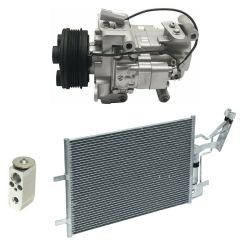 2009 Mazda 3 S 2.3L Compressor and Condenser Kit (KT AC47A)