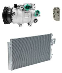 2012 Kia Sorento EX 2.4L Compressor and Condenser Kit (KT AC55A-N)
