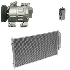 2008 Nissan Sentra SE-R 2.5L Compressor and Condenser Kit (KT AC56A)