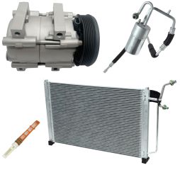 1994 Mercury Sable LS 3.8L Compressor and Condenser Kit (KT AC61A-N)